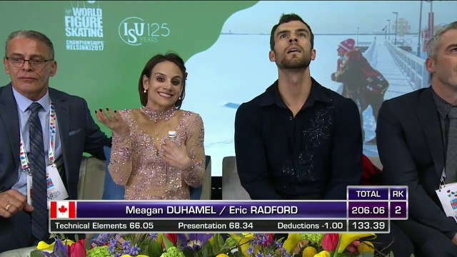 2017 WC Pairs FS Highlights en