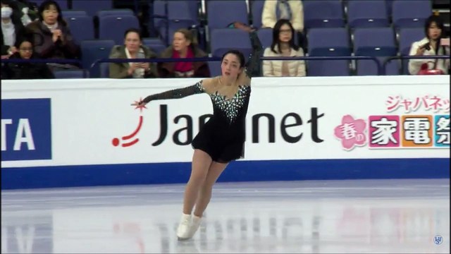 Rika Hongo 2017 WC practice FS run through