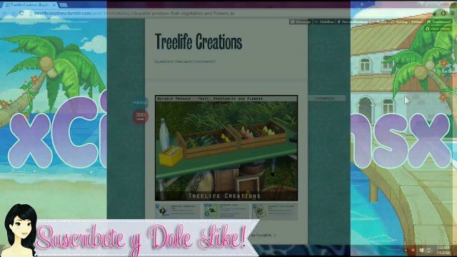 LOS SIMS 4 l PRODUCTOS ALA VENTA - Frutas, Vegetales y Flores