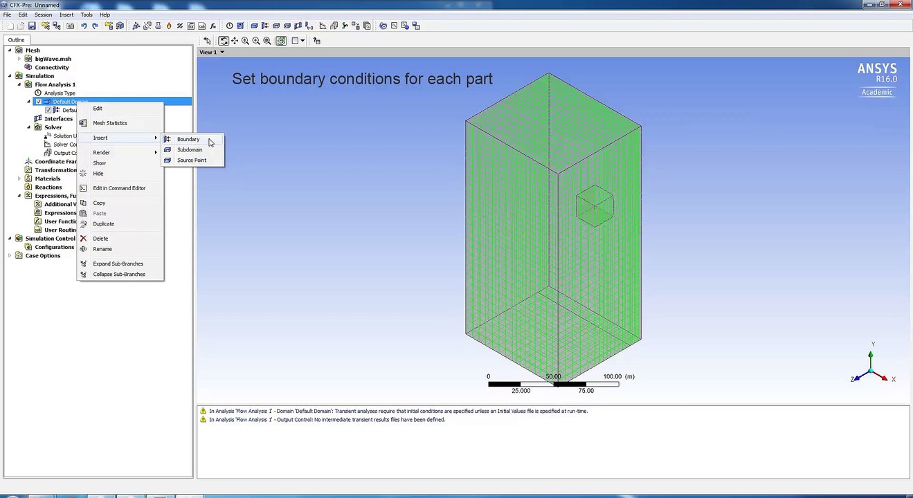 Tutorial Eleven Multiphase Flow With A Free Surface