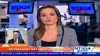 “La enmienda constitucional es un tema que le compete al Congreso y no al presidente”: Eladio Loizaga, Canciller de Para