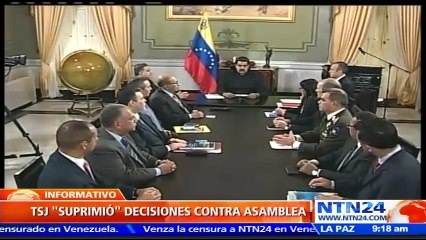 Tribunal venezolano "suprime" contenido de sentencias que dieron golpe al Parlamento