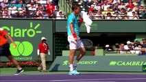Tournoi de Miami : Le superbe amorti de Federer contre Berdych