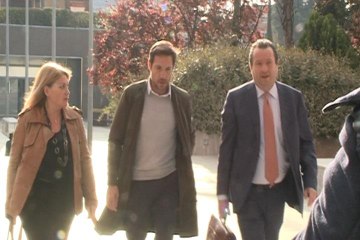 Antonio David acude a los juzgados a declarar