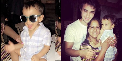 Ahil Sharma's First Grand Birthday Celebration In Maldives