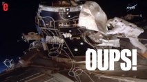Espace: deux astronautes perdent une couverture dans l’espace