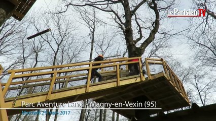 Vir’Expres :  la nouvelle tyrolienne à virages d'Aventure Land