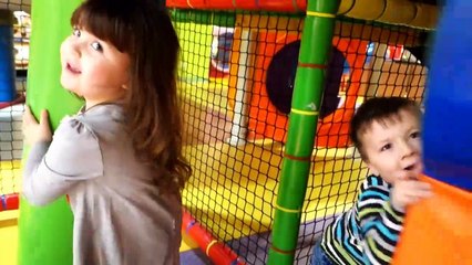 Playground balls slides for kids children baby Fun child's indoor playroom with colorful ba