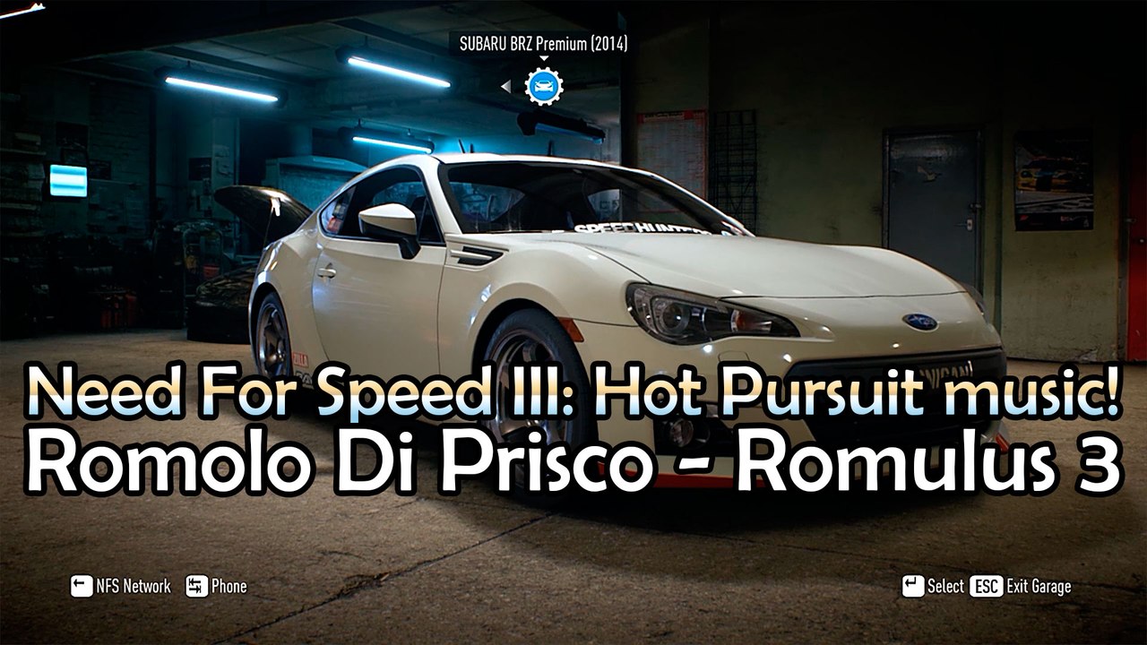 Nostalgia räjähti katosta läpi! Need For Speed (2015/2016) sisältää mm. Hot Pursuit musaa!