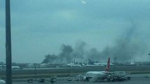 Atatürk Havalimanı'nda Yangın Alarmı