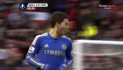 Eden Hazard The Best Goal in his career vs Manchester United