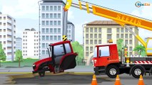 Traktor Praca dla dzieci - Animacje Traktor - Traktory Konstrukcje - Tractor Fairy Tale for Kids