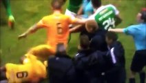 Hibernian's Manager Neil Lennon Starts Fighting With Morton's Manager Jim Duffy !!