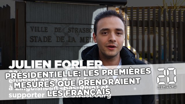 Présidentielle: Les premières mesures que prendraient les français - Julien Forler