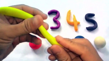 Learay Doh Numbers - Counting Numbers - Learn Numbers f