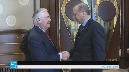 وزير الخارجية الأمريكي من تركيا: "وضع الرئيس الأسد يقرره الشعب السوري"