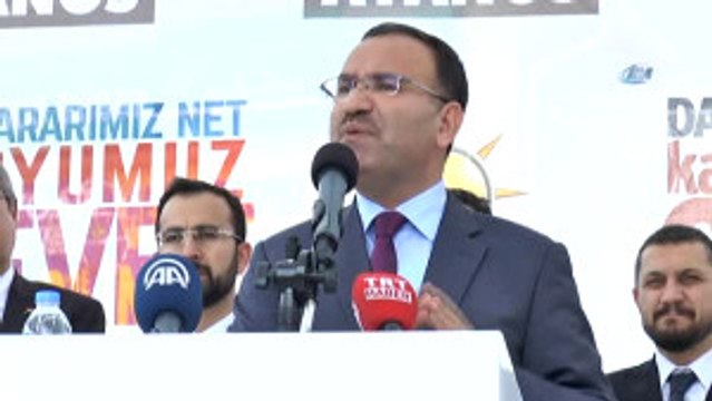 Bozdağ, Terör Örgütleri Neden Hayır Propagandası Yapıyor, İzah Etsinler