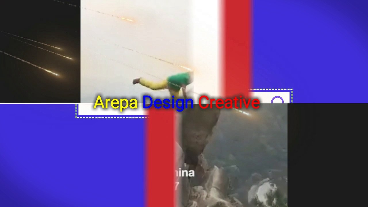 IMPRESIONANTE!! UN HOMBRE SE CAE DE UNA COLINA  EN CHINA Y SOBREVIVE