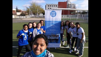 La quinzaine du foot à Bobigny FFF / UNSS Section Foot Col République avec Col-Lyc Charles-Péguy
