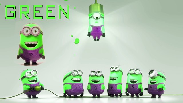 Learn Colors with Electric Minions Banana Song for Kids Funny Minion Movie Funny - Learning Vids