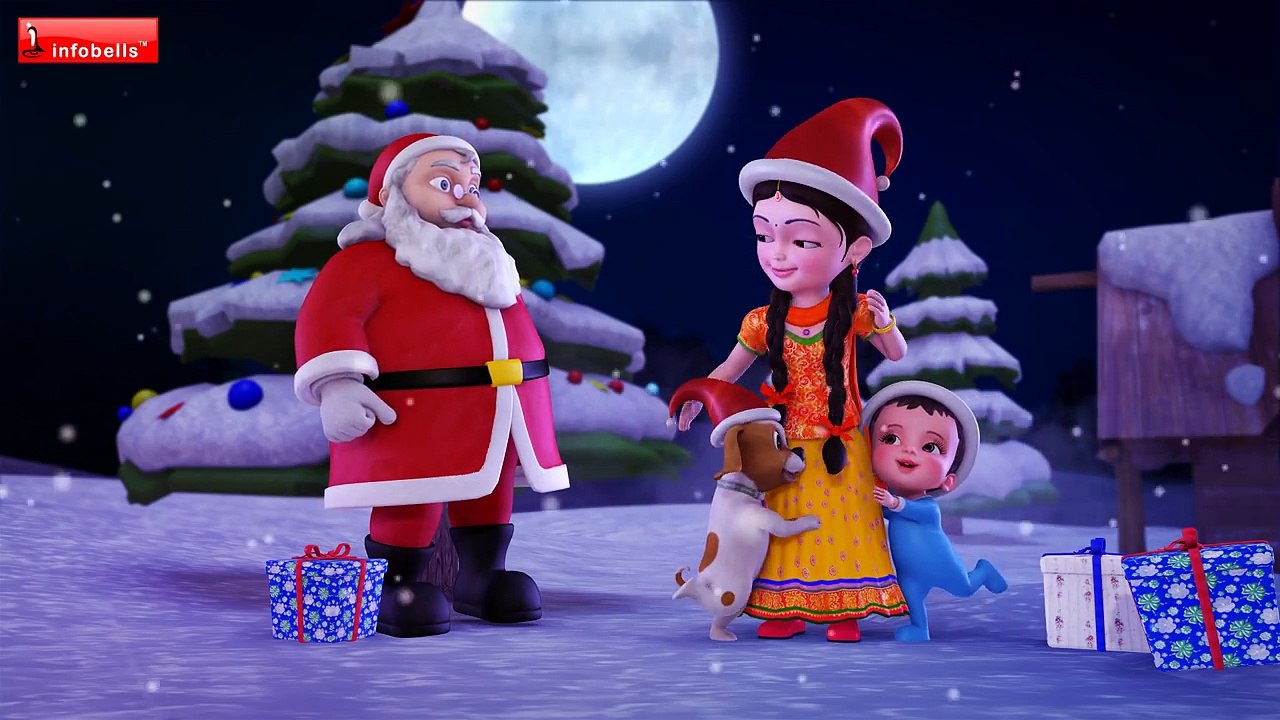 Jingle Bells _ Telugu Rhymes for Children _ Infobells Video Dailymotion