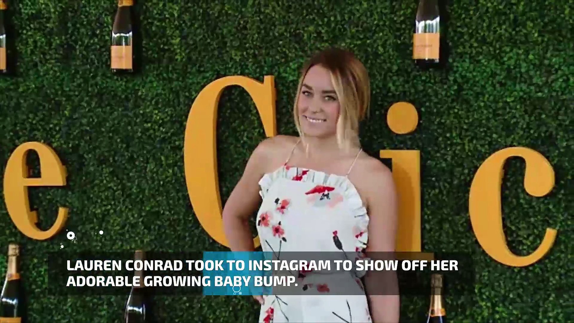 Lauren Conrad Shows Off Her Growing Baby Bump at Fashion Event