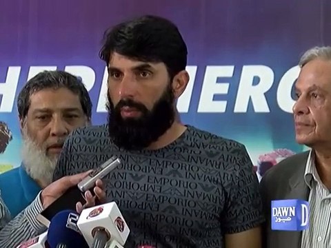 Misbah ul Haq Funny Media Talk