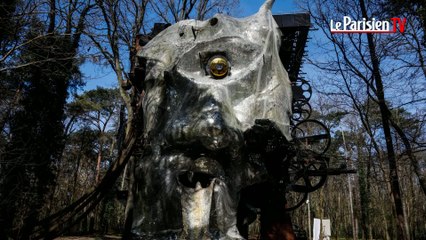 Patrimoine : dans l'œil du Cyclop de Milly-la-Forêt
