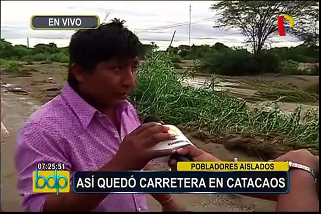 Piura: centros poblados aislados tras desborde de río