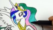 My Little Pony Princess Celestia Coloring Bs