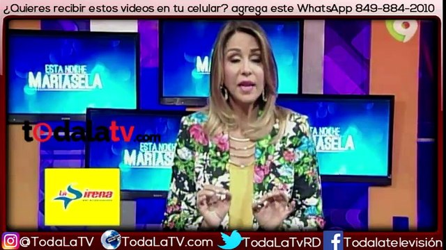 Mariasela Alvarez: La credibilidad de ACROARTE es lo que puede poner en peligro el patrocionio de Cervecería Nacional-Esta Noche Mariasela-Video
