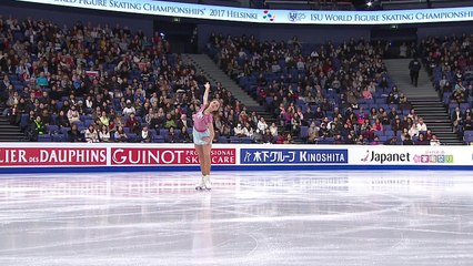 Mondiaux 2017 - Programme libre dames - Le passage de Laurine Lecavelier