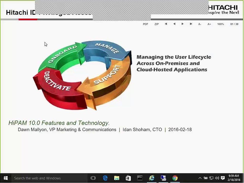 Sneak peek for Hitachi ID Privileged Access Manager 10.0