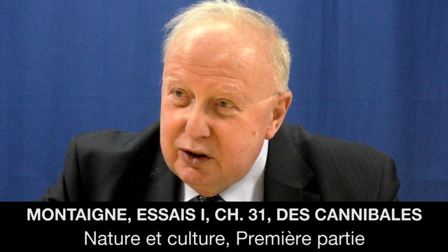 I. Montaigne, Essais I, ch. 31, Des cannibales, Jean-Louis POIRIER