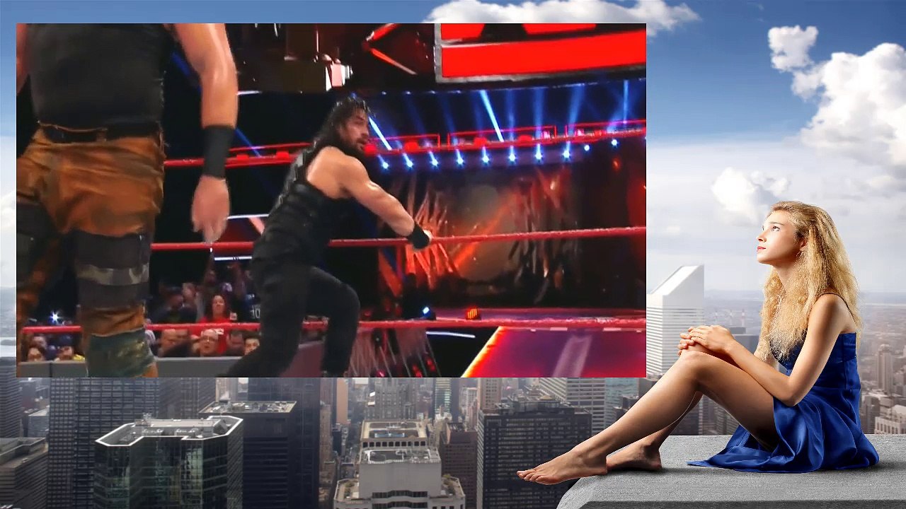 Roman Reigns vs. Braun Strowman Raw, March 20, 2017 I WWE Raw The Undertaker Returns WWE RAW HD Live Match Full