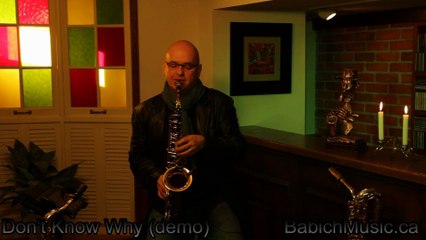 Don't Know Why (demo)   by  Igor Babich, Toronto saxophone player