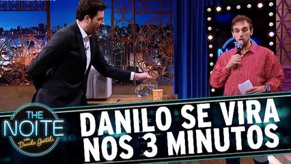 Danilo se vira nos 3 minutos com Cup Noodles