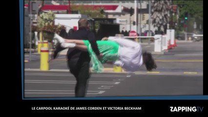 Victoria Beckham et James Corden réunis pour un "Carpool Karaoké" déjanté (vidéo)