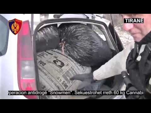 Report TV - Operacioni Snowmen , katër të arrestuar me 60 kg kanabis