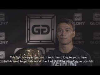 Sitthichai expects to overpower Dylan Salvador in GLORY 39 BRUSSELS title fight