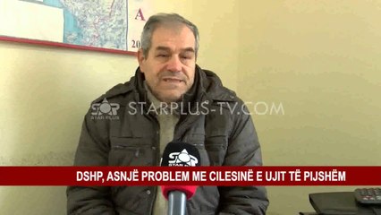DSHP, ASNJË PROBLEM ME CILESINË E UJIT TË PIJSHËM