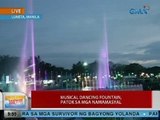 UB: Musical dancing fountain, patok sa mga namamasyal sa Luneta