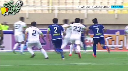 خلاصه بازی استقلال‌خوزستان و ذوب‌آهن