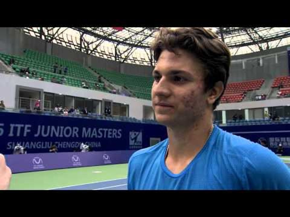 Miomir Kecmanovic after his first round victory
