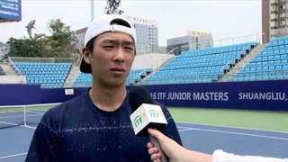 Hong Seong Chan advances to the ITF Junior Masters final