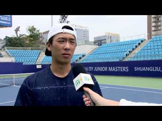 Hong Seong Chan advances to the ITF Junior Masters final
