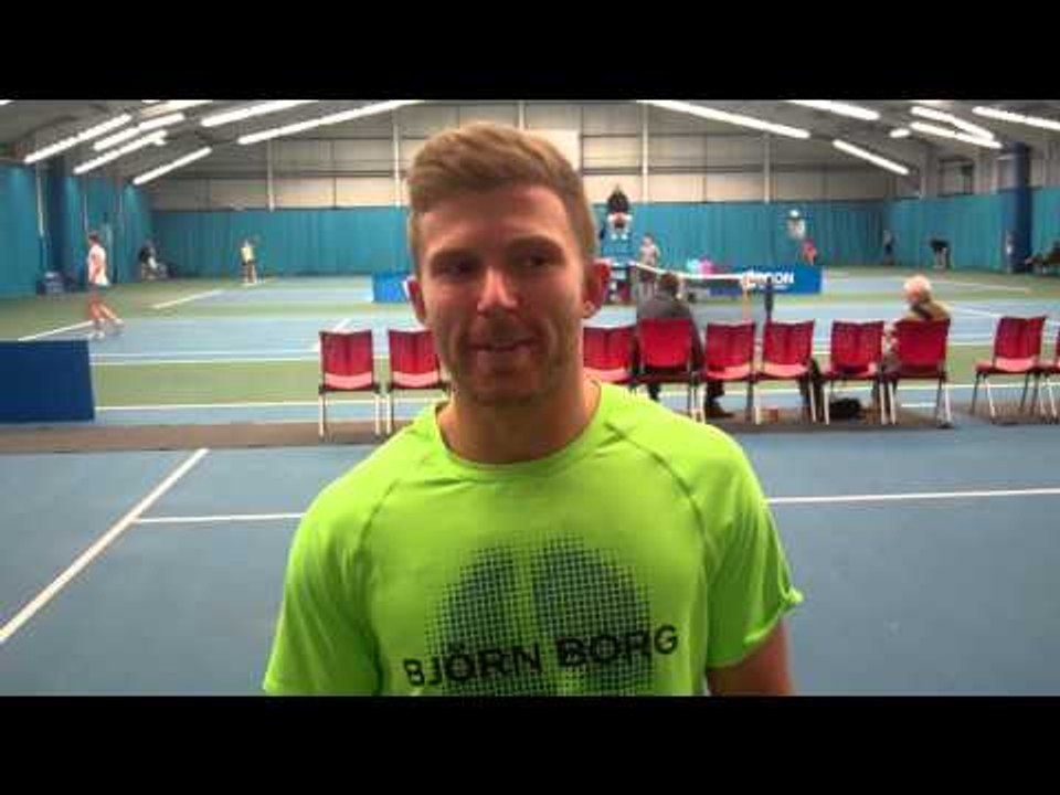 Dan Cox (GBR) - 2015 singles champion at GBR F2 in Sunderland