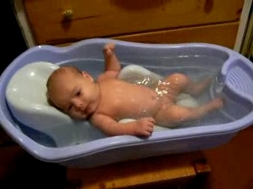 Dans le bain