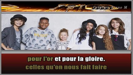 Kids United - Ensemble KARAOKE / INSTRUMENTAL