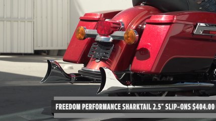 Download Video: Baggers Sound-Off: Freedom Performance Sharktail Mufflers